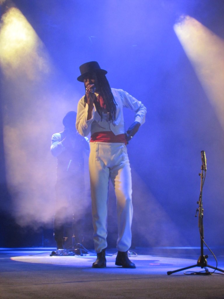 Le chanteur Faada Freddy (c) Katia Touré 