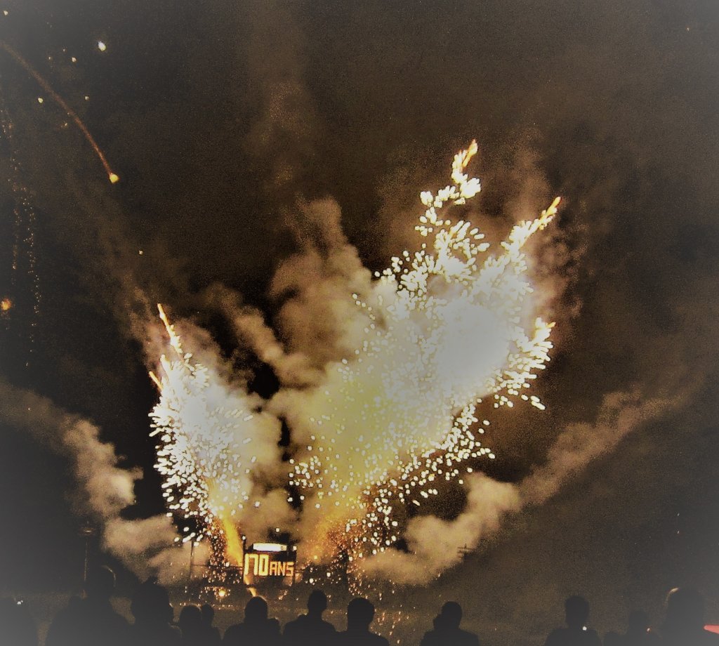 feu d'artifice final